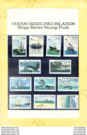 Imbarcazioni 1976. Folder. - Cocos (Keeling) Islands