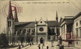 FRANCIA. FRANCE. 64 PAU L'EGLISE SAINT ET LE PALAIS DE JUSTICE - Pau