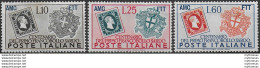 1951 Trieste A Sardegna 3v. MNH Sassone N. 130/32 - Ohne Zuordnung