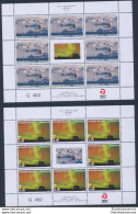 2012 EUROPA CEPT, GROENLANDIA, 2 Minifoglio Di 8 Serie, Turismo, MNH** - Other & Unclassified