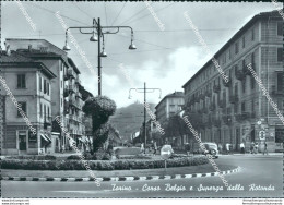 Cg320 Cartolina Torino Citta' Corso Belgio E Superga Dalla Rotonda - Other & Unclassified