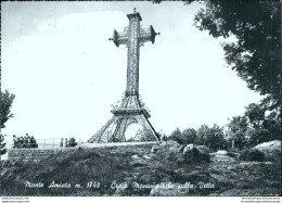 Cg339 Cartolina Monte Amiata Croce Monumentale Sulla Vetta Grosseto - Grosseto