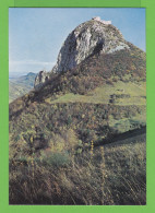 ARIEGE / CHATEAU DE MONTSEGUR / CONSTRUIT A PARTIR DE 1206 à 1207 M D'ALTITUDE .... Carte Vierge Datant Des Annees 50/60 - Autres & Non Classés