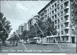Cg331 Cartolina Torino Citta' Corso Vittorio Emanuele Dal Largo Boringhieri - Andere & Zonder Classificatie