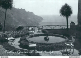 Cg338 Cartolina Ravello Giardino Dell'hotel Parsifal Provincia Di Salerno - Salerno