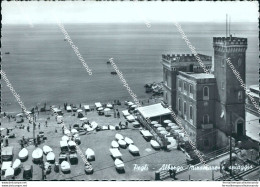 Cg389 Cartolina Pegli Albergo Miramare E Spiaggia Genova - Genova (Genoa)