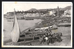 AK Funchal, Boote Am Strand Im Hafen  - Autres & Non Classés