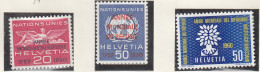 SCHWEIZ  694, Ämter UNO 31-32, Postfrisch **, Weltflüchtlingsjahr, 1960 - Unused Stamps