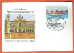 37P - Munchen 2 - Internationale Munchner Briefmarkentage 12-3-1998 - Muenchen