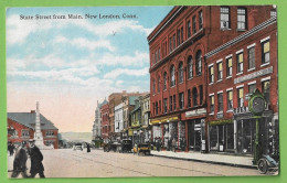 New London - State Street From Main - Store - Connecticut - United States Of America - Autres & Non Classés