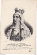 CPA FACON PARCHEMIN HISTOIRE - Marguerite De Bourgogne - Geschichte