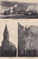 69 - MONSOLS - LA GARE-L'EGLISE-LE MONUMENT - Autres & Non Classés