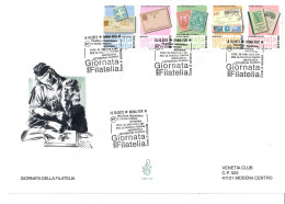 ITALIA 2013 FDC VENETIA CLUB BUSTONE N. 1767  GIORNATA DELLA FILATELIA - FDC