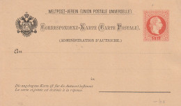 ÖSTERREICH - 1876, GA P33a - Briefkaarten
