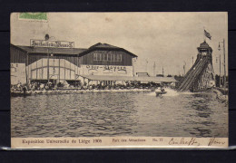 Liege Exposition Universelle De Liege 1905 - Parc Des Attractions - Brasserie - Toboggan - Liege