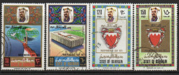 Bahrain 1971 Independence Day Set Of 4, Used, SG 180/3 (F) - Bahreïn (1965-...)