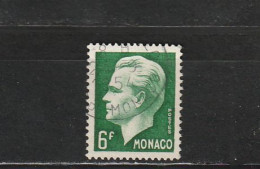 Monaco YT 365 Obl : Prince Rainier III - 1951 - Gebruikt