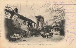 Montigny Sur Loing Terrasse De L'hotel De La Vanne Rouge - Autres & Non Classés