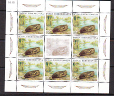 Bosnia: HP Mostar 2001 Ethnological Heritage  Mi.No.74-75 2 Sheets (8S+L) MNH - Bosnia And Herzegovina