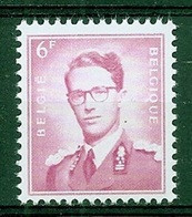 BELGIE Boudewijn Bril * Nr 1069 * Postfris Xx * WIT  PAPIER - 1953-1972 Brillen