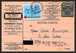 73279 Vignette Croix Rouge Red Cross Comme Affranchissement Frauduleux Paris 1993 Lettre Cover France  - 1961-....