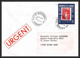 73128 Porte Timbres Pierre Mayer Philatelie Gournay Sur Aronde Oise 1980 Sabine 2063 Roulette Lettre Cover France  - 1977-1981 Sabine (Gandon)