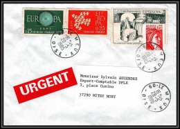 73045 Porte Timbres Esperanto Esperanto Le Meux Oise 1985 Europa Sabine Lettre Cover France  - 1977-1981 Sabine (Gandon)