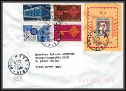 72891 Porte Timbres Breiz Bretagne Cocteau 1282 Le Meux Oise 1984 Europa Lettre Cover France - 1961 Marianne (Cocteau)