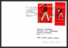 72788 Porte Timbres Jour De Fete Tati 1993 Journée Du Timbre Lettre Cover France - 1961-....