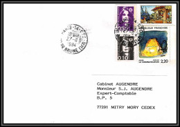 72755 Vignette Havre 1994 Marianne Du Bicentenaire Lettre Cover France - 1989-1996 Marianne Du Bicentenaire