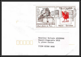 72778 Porte Timbres Verfeillois Haute Garonne 1993 Bicentenaire Revolution 2774 Lettre Cover France - 1961-....