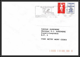 72716 Claye Soully 1994 Marianne Du Bicentenaire Lettre Cover France - 1989-1996 Marianne (Zweihunderjahrfeier)
