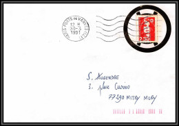 72700 Porte Timbres Paris 1991 Porte De Vanves Marianne Du Bicentenaire Lettre Cover France - 1989-1996 Bicentenial Marianne