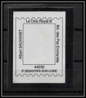 72436 Porte Timbres Neuf Clos Royal B St Sebastien Sur Loire 1985 France - Autres & Non Classés