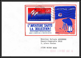 72380 Porte Timbres Paris Vanves N°2560 Bicentenaire Revolution Folon 1989 L'aventure Carto Lettre Cover France - 1961-....