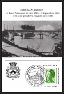 72284 Porte Timbres Pont-Sainte-Maxence 1983 Asphima Pont Sainte Maxence Oise Liberté Carte Postale Postcard France - 1982-1990 Vrijheid Van Gandon