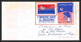 73659 Porte Timbres 2560 Oiseaux Folon Revolution L'aventure Carto Limoges Vienne 1989 Lettre Cover France  - 1961-....