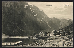 AK Gudvangen, Ortsansicht  - Norvège