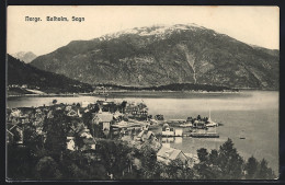 AK Balholm /Sogn, Blick Auf Den Hafen  - Norway