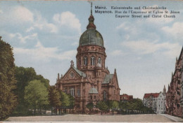 37802 - Mainz - Kaiserstrasse Und Christuskirche - Ca. 1925 - Mainz