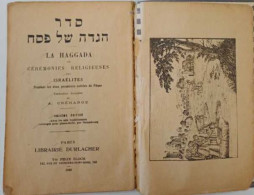 La Haggada Ou Cérémonies Religieuses Des Israélites Pendant Les Deux Premières Soirées De Paque - Religion