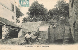 Ponthierry Le Ru De Moulignon Peche Pecheur - Saint Fargeau Ponthierry