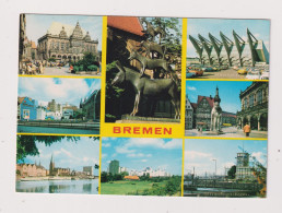 GERMANY - Bremen Multi View Unused Postcard - Bremen