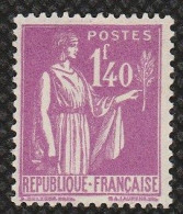 France-N° 371 Neufs**/MNH : Timbres D'usage Courant : Type Paix - Neufs