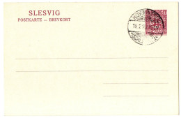 1,123-26 GERMANY, SLESVIG, HADERSLEBEN, 1920, 4 STATIONERIES - Briefkaarten