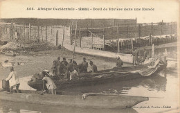 MIKICP7-020- SENEGAL BORD DE RIVIERE DANS UNE ESCALE - Sénégal