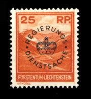 1933, Liechtenstein, D 9, (*) - Autres & Non Classés