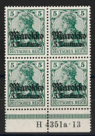 Deutsche Auslandspost Marokko, 1911, 47 HAN A, Postfrisch, ... - Turkey (offices)