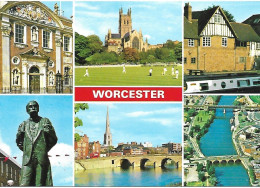SCENES FROM AROUND WORCESTER, WORCESTERSHIRE, ENGLAND. UNUSED POSTCARD  Nd6 - Other & Unclassified