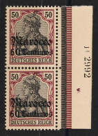 Deutsche Auslandspost Marokko, 1905, 28 HAN A, Postfrisch - Turkey (offices)